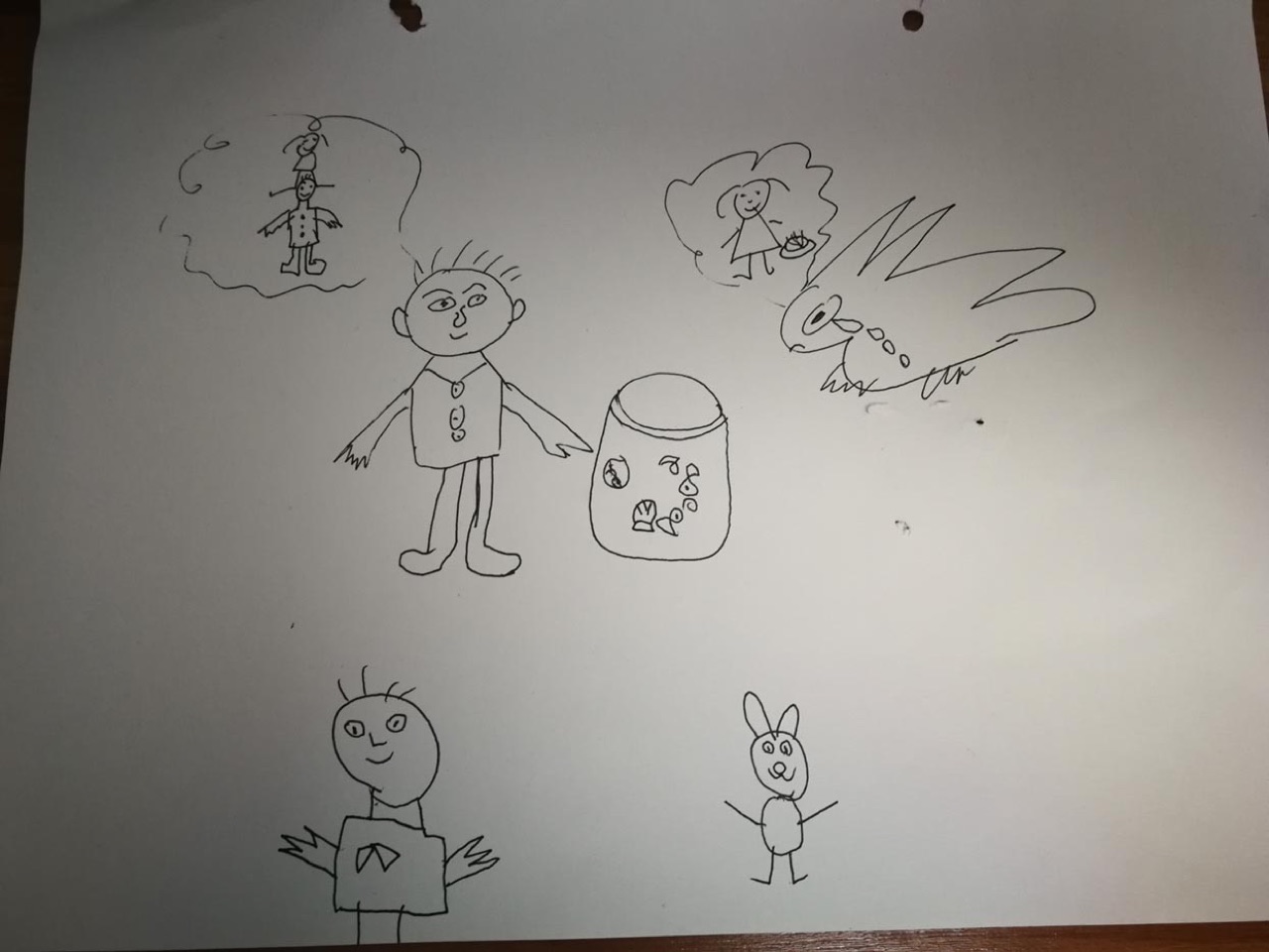 小白兔写给点点的信
